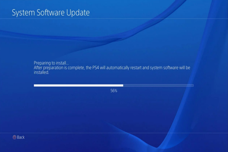 Обновление системы PlayStation 4