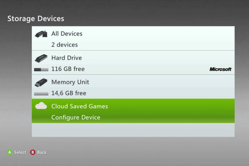 Список устройств Xbox 360