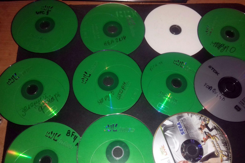 Болванки с играми для прошитого Xbox 360