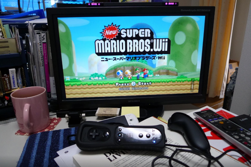 Игра Super Mario на Nintendo Wii