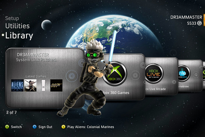 Нестандартный скин Freestyle 3